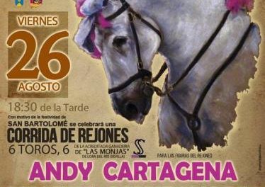 Andy Cartagena, Manuel Manzanares y João Maura se darán cita este viernes en Montehermoso