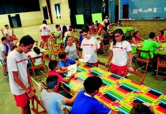 Cruz Roja de Plasencia acoge a 60 niños en el campamento urbano del Espacio Educativo Saludable