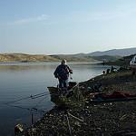 La Unión de Pescadores de Plasencia celebra un maratón de 24 horas de pesca en el pantano de Gabriel y Galán