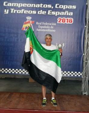 El piloto de la Escudería Plasencia José Antonio Casado acaba tercero en el Nacional de Off Road Series