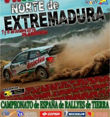 La ciudad de Plasencia acogerá la sexta cita del Campeonato de España de Rallyes de Tierra