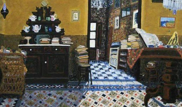 La pintora catalana Imma Vallmitjana expone sus obras en Plasencia hasta el día 30 de octubre