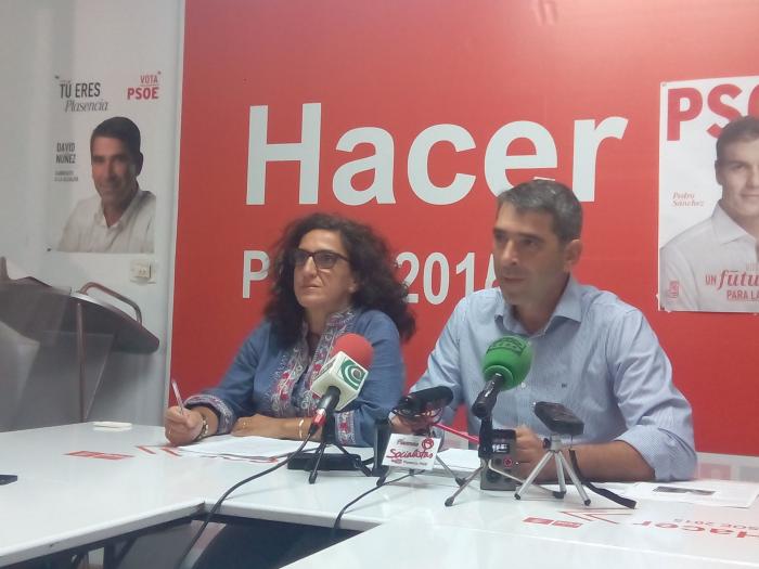 El PSOE de Plasencia denuncia que el Parque de Procasa sigue en peligro de derrumbe