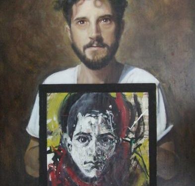 El pintor Víctor Sánchez celebra sus 20 años en la pintura con una muestra en Plasencia