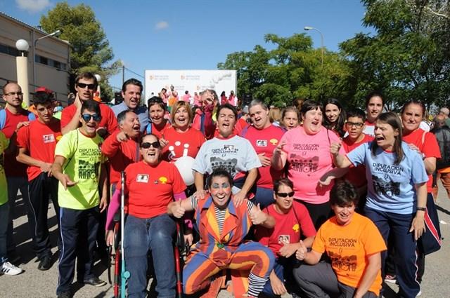 Unas 400 personas participan en la jornada de inclusión social organizada por la Diputación de Cáceres