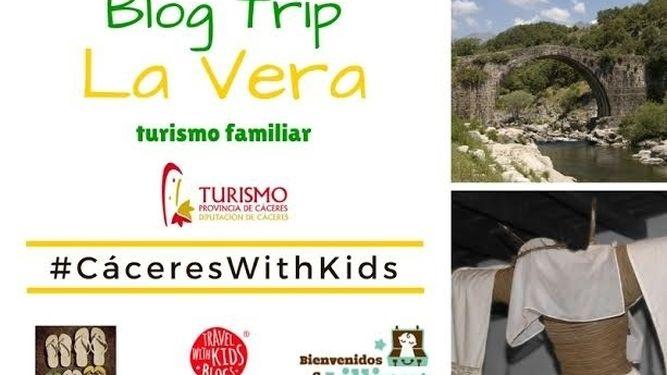 Expertos en viajes con niños visitan la comarca de La Vera de la mano de la Diputación de Cáceres