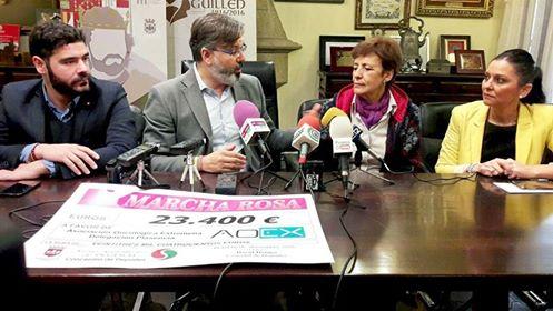 La Marcha Rosa de Plasencia recauda más de 23.000 euros para la investigación del cáncer infantil