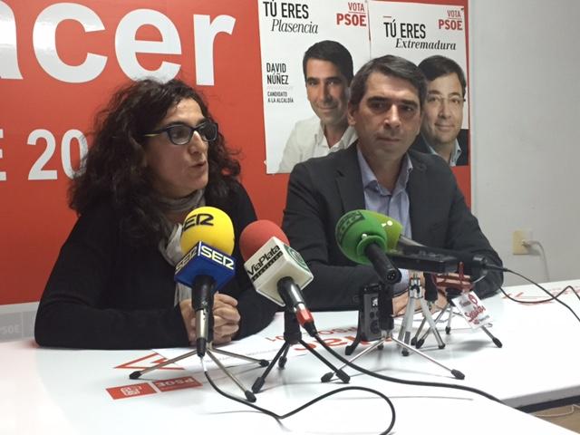 El PSOE de Plasencia pide al consistorio que informe a la ciudad sobre las obras de Sor Valentina Mirón
