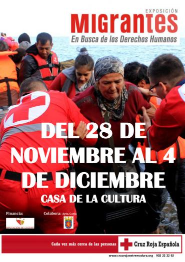 Coria acoge hasta el 4 de diciembre la exposición «Migrantes: En busca de los derechos humanos»