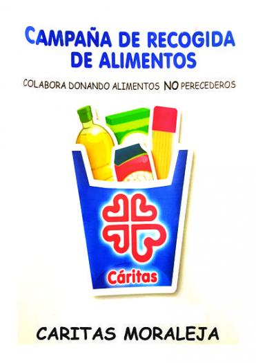 Cáritas Moraleja celebra como cada año la campaña de recogida de alimentos hasta el próximo día 31