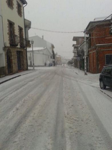 Asaja exige a la Junta ayudas para paliar los daños provocados por la nevada registrada en Piornal