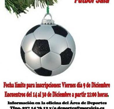 El XXVI Trofeo Senior de Navidad de Fútbol Sala de Moraleja se llevará a cabo a partir de este miércoles