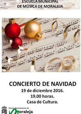 El concierto de Navidad de Moraleja tendrá lugar el próximo lunes en la Casa de Cultura