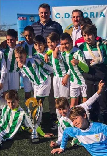 El Córdoba CF se proclama ganador del I Torneo Internacional de Fútbol-8 Alevín «Ciudad de Coria»