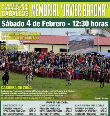Una veintena de jinetes participará en la XXXIII Carrera de Caballos de Toril el próximo 4 de febrero