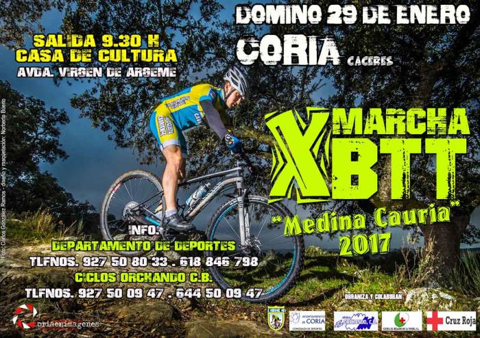 La X Marcha BTT «Medina Cauria» cuenta con 300 inscritos a falta de una semana para su celebración