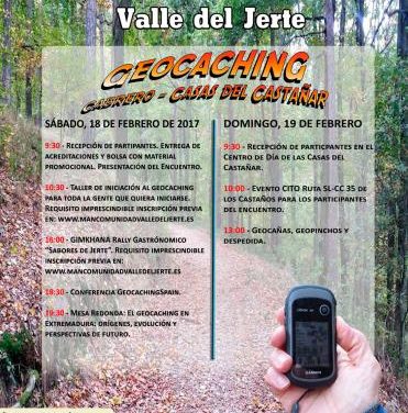 El Valle del Jerte acogerá los días 18 y 19 de febrero el primer encuentro de Geocaching