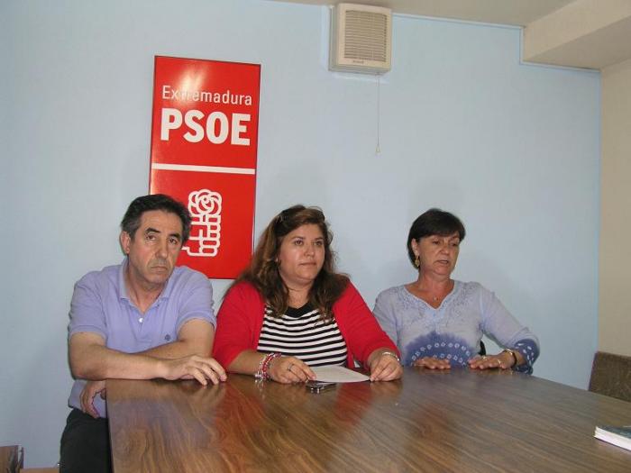 El PSOE de Coria tacha al PP de «oportunista» y asegura que el gobierno local «goza de plena estabilidad política»