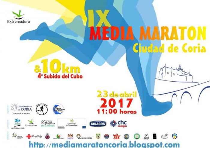 La IX Media Maratón Ciudad de Coria se celebrará en el mes de abril y contará con grandes novedades