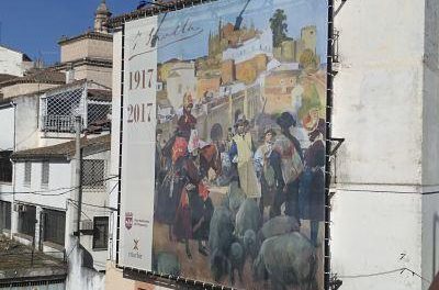 El Ayuntamiento de Plasencia rinde homenaje al pintor Joaquín Sorolla y su cuadro «El Mercado»