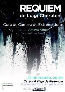 El Coro de Cámara de Extremadura interpretará este sábado en Plasencia el Requiem de Cherubini