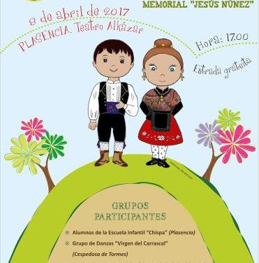 La capital del Jerte acogerá este sábado el IV Festival Infantil de Folklore Ciudad de Plasencia
