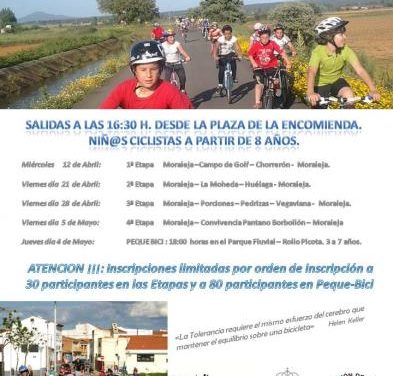 Moraleja celebrará el IX Mes de la Bicicleta con rutas por diferentes parajes de su término municipal