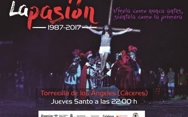 La representación de La Pasión espera reunir en Torrecilla de los Ángeles a unas 5.000 personas