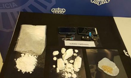 La Policía Nacional intercepta un “pase” de casi medio kilo de cocaína en Plasencia