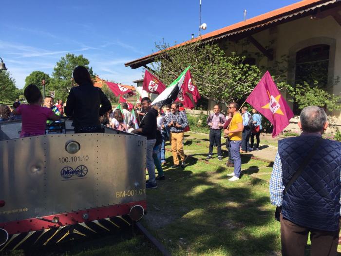 Cerca de veinte asociaciones luchan en Hervás por la recuperación del tren Vía de la Plata