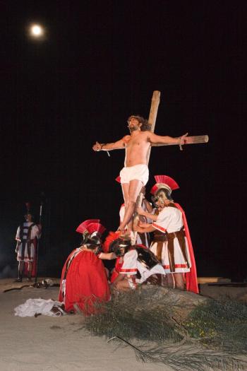 Torrecilla de los Ángeles celebra la representación de La Pasión con gran éxito de público