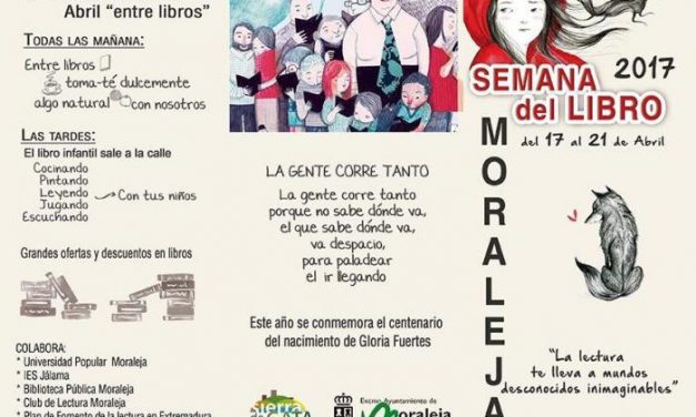 Moraleja dará comienzo este lunes a la Semana del Libro con la obra “Cartas para Extremadura”