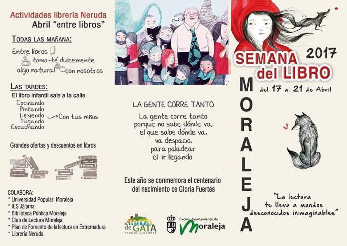 Moraleja dará comienzo este lunes a la Semana del Libro con la obra “Cartas para Extremadura”