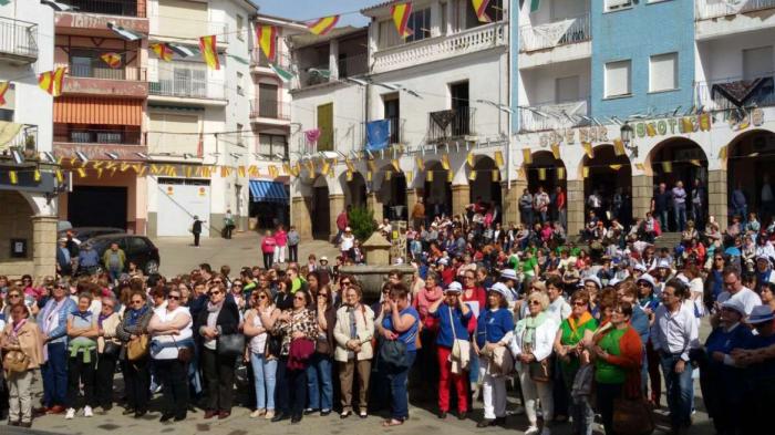 Más de 500 mujeres de la provincia participan en un encuentro celebrado en Casar de Palomero
