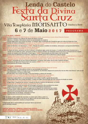 Monsanto se adentrará en el medievo para celebrar los días 6 y 7 de mayo la Fiesta de la Divina Santa Cruz