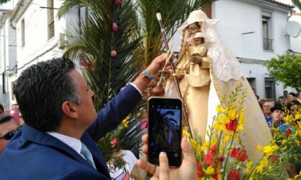 La Virgen de Argeme permanecerá en la Iglesia de San Ignacio de Loyola hasta este sábado