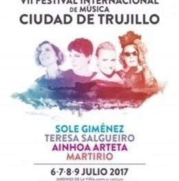 Sole Jiménez, Ainhoa Arteta, Martirio y Teresa Salgueiro componen el cartel del Festival de Música de Trujillo
