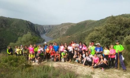 La ruta de «Los Miradores del Duero» pone fin a la temporada senderista en Coria