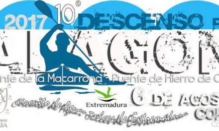 Abierto el plazo de inscripción del X Descenso del Río Alagón que tendrá lugar el 6 de agosto en Coria