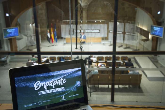 Turismo destina 470.000 euros a la puesta en marcha la campaña “Empápate de Extremadura”