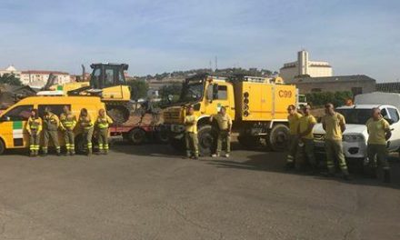Un equipo del Infoex se desplaza hasta Portugal para ayudar en las labores de extinción del incendio