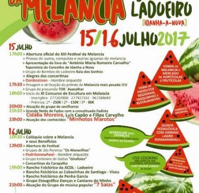 El municipio luso de Ladoeiro, en Idanha-a-Nova, prepara ya el XIII Festival de la Sandía