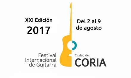 La fecha de inscripción para el  XXI Festival Internacional de Guitarra en Coria  cierra el próximo 20 de julio