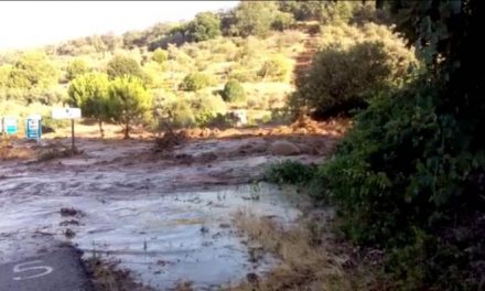 Activado el nivel 1 del Plan Especial de Inundaciones tras reventar la presa de agua de Valverde de la Vera