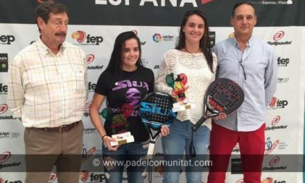 La moralejana Paula Josemaría se proclama ganadora del Campeonato Nacional de Pádel Sub-23