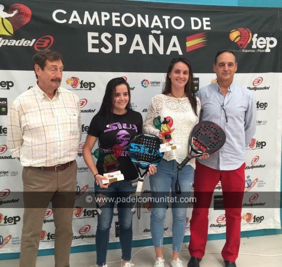 La moralejana Paula Josemaría se proclama ganadora del Campeonato Nacional de Pádel Sub-23