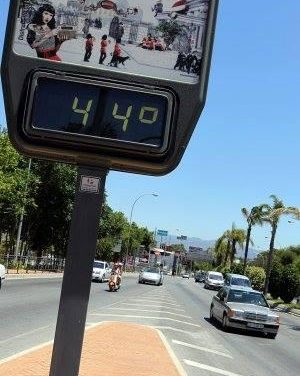 Plasencia y Coria situadas este domingo entre los diez puntos más calurosos de España