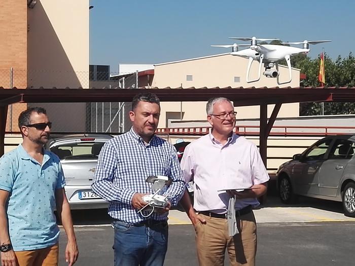 La Policía Local de Plasencia contará a partir de ahora con un dron para la prevención de incendios forestales