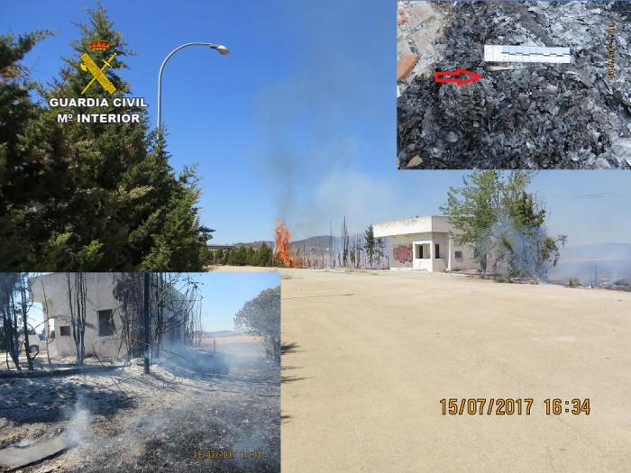 La Guardia Civil de Cáceres investiga a 10 personas por incendios forestales ocurridos en la provincia