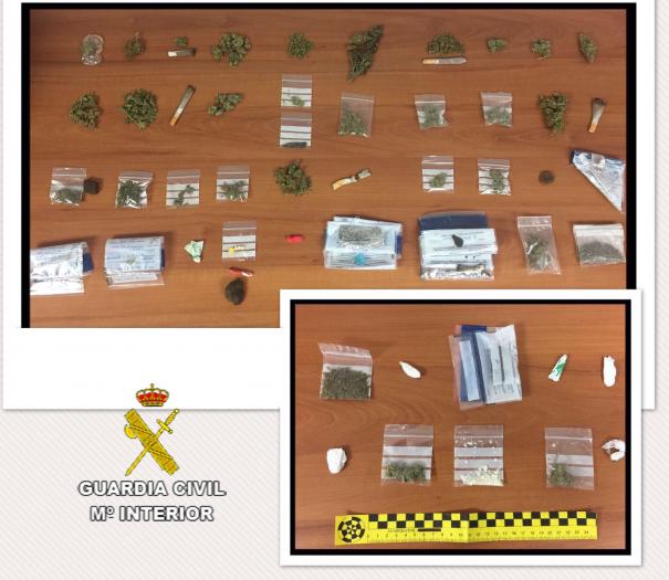 La Guardia Civil levanta más de 50 actas por tenencia en consumo de drogas en Aldeanueva de la Vera